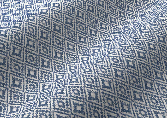 Aztec, Indigo - Roman Blind - Image 4